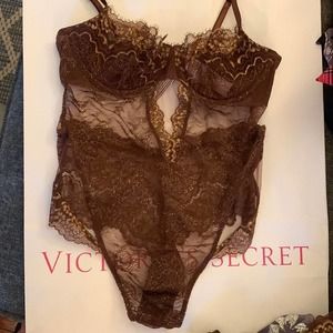 Victoria’s Secret teddy bodysuit lingerie